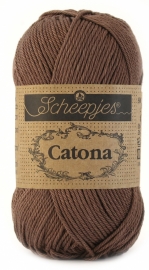 Scheepjes Catona 50 - 507 Chocolate