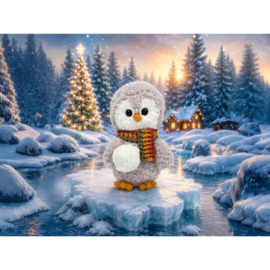 Garenpakket Baby pinguïn Snowy