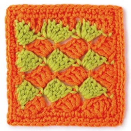 Mix & Match granny squares - haaksteken - C. Montgomerie