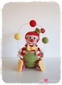 Garen en fourniturenpakket Koko de Clown  (patroon apart bestellen)