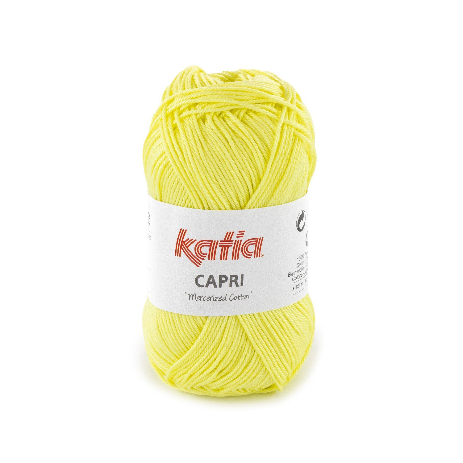 Katia Capri 82204 Pastel Geel