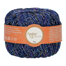 Anchor Artiste metallic 330 Blauwe regenboog gemeleerd