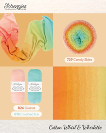 Scheepjes Cotton Whirl - 729 Candy Skies