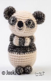 Koukleumpje mini Panda garen en fournituren pakket