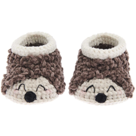 Ricorumi Baby Booties haakset Egel