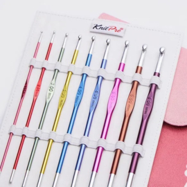 KnitPro Zing haaknaaldenset 15cm 2.00-6.00mm