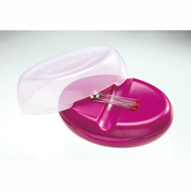 Magnetisch speldenkussen Clover fuchsia