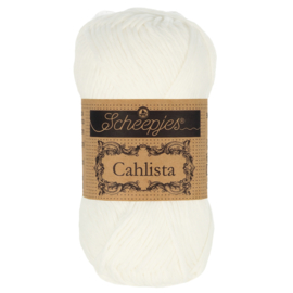 Scheepjes Cahlista 106 Snow White  (Wit)