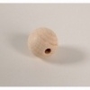 Blanke houten kraal 6 mm