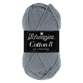 Cotton 8 Scheepjes 710 Grijs