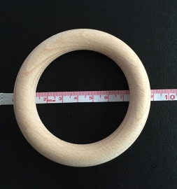 Houten beuken ring 85mm x 12mm