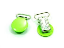 Speenclip rond Lime  20 mm