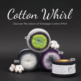 Scheepjes Cotton Whirl - 701 Grape Jam