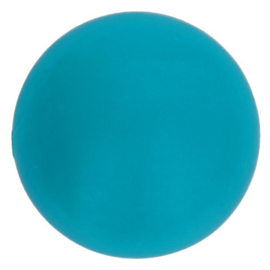 Opry Siliconen kralen 5 stuks 20mm Turquoise - 287