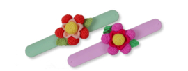 Durable siliconen klaparmband 21x2,5cm