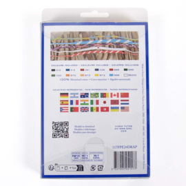 DMC mouliné splijtzijde assortiment 24x4mtr Flags