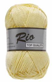 Lammy Yarns Rio katoen 843 Pastel geel