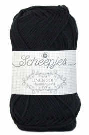 Scheepjes Linen Soft 632 Zwart