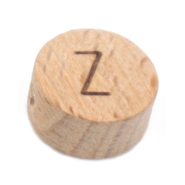 Durable houten letterkraal Z