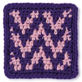 Mix & Match granny squares - haaksteken - C. Montgomerie