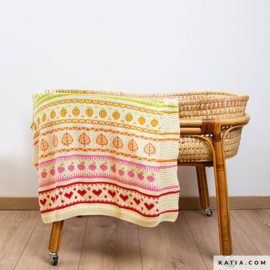 Rainbow Garden KAL 2026 Kit – Katia Fair Cotton - S1 Warme tinten
