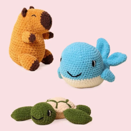 YarnZoo Haak starterspakket - Capybara