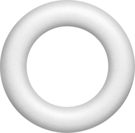 Styropor Piepschuim ring 25cm