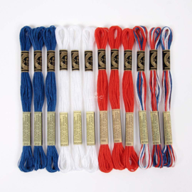 DMC mouliné splijtzijde assortiment 12x4mtr French Spirit