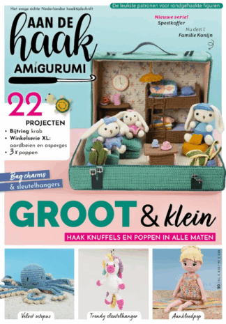 Aan de haak Amigurumi Magazine nr 20 Groot & Klein