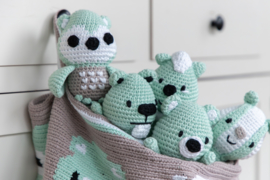 Haakpakket DenDennis Amigurumi's serie 2 Mint