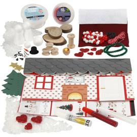 DIY Kersthuis