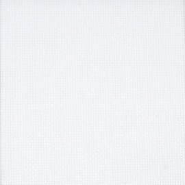 DMC Aidastof iriserend -Blanc/Wit - 5,5krs/cm - 38,3x45,7cm