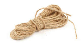 Flax jute cord 3,5 mm  ±5 meter