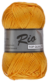 Lammy Yarns Rio katoen 372 Donkergeel