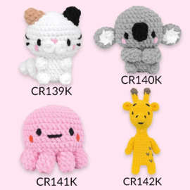 DMC Amigurumi XXL kit dieren haken 30cm Giraf