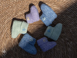 Slofjes Little Flower - gratis patroon!