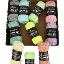 Scheepjes Glow Up colour pack 10x25gram
