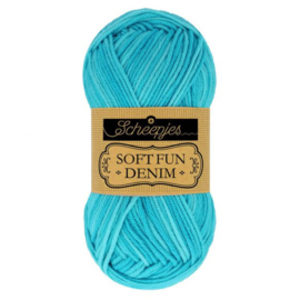 Scheepjes Softfun 500 Denim Aqua