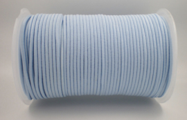 Koordelastiek 2 mm Babyblauw