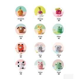 Amigurumi Bolletjesdieren haken