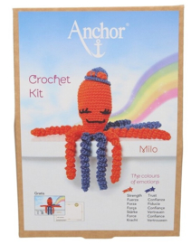 Anchor Crochet Kit Milo Octopus