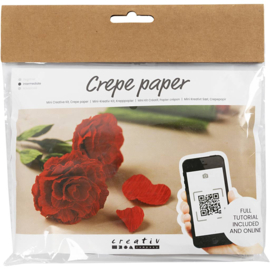 Mini Hobbyset Crepepapier Rozen