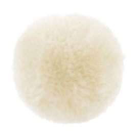 Pompom 30mm Ivoorgeel