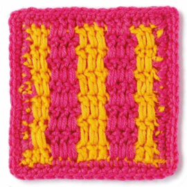 Mix & Match granny squares - haaksteken - C. Montgomerie