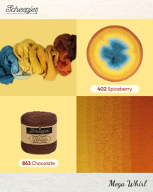 Scheepjes Mega Whirl 1x3000m - 402 Spiceberry