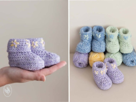 Slofjes Little Flower - gratis patroon!