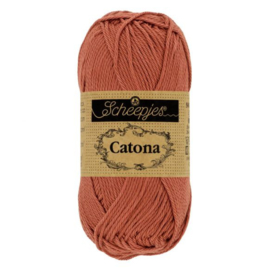 Scheepjes Catona 50 - 504 Brick Red