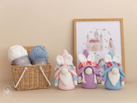 Garenpakket voor Bunny Gnomes - gratis patroon!