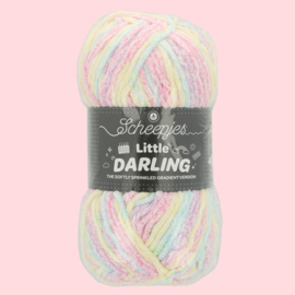 Scheepjes Little Darling Sprinkled Gradient 01 Snow C.