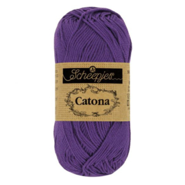 Scheepjes Catona  50 - 521 Deep Violet